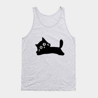 My Body Says Nope - Funny Lazy Cat Gift Tank Top